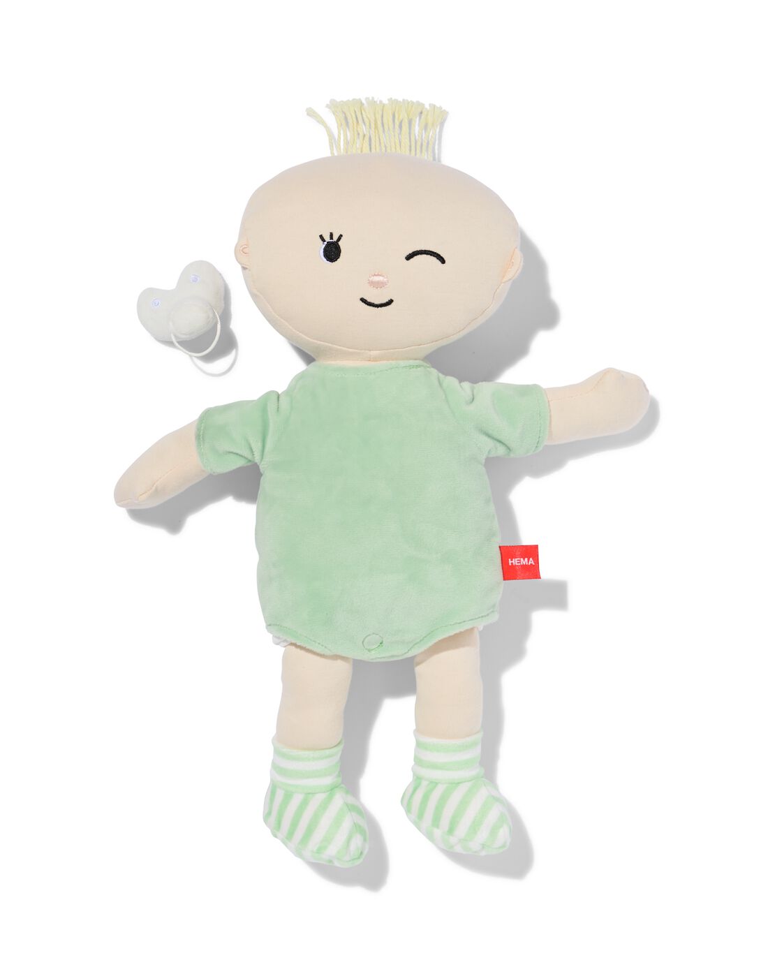 HEMA Knuffel Babypop Groen