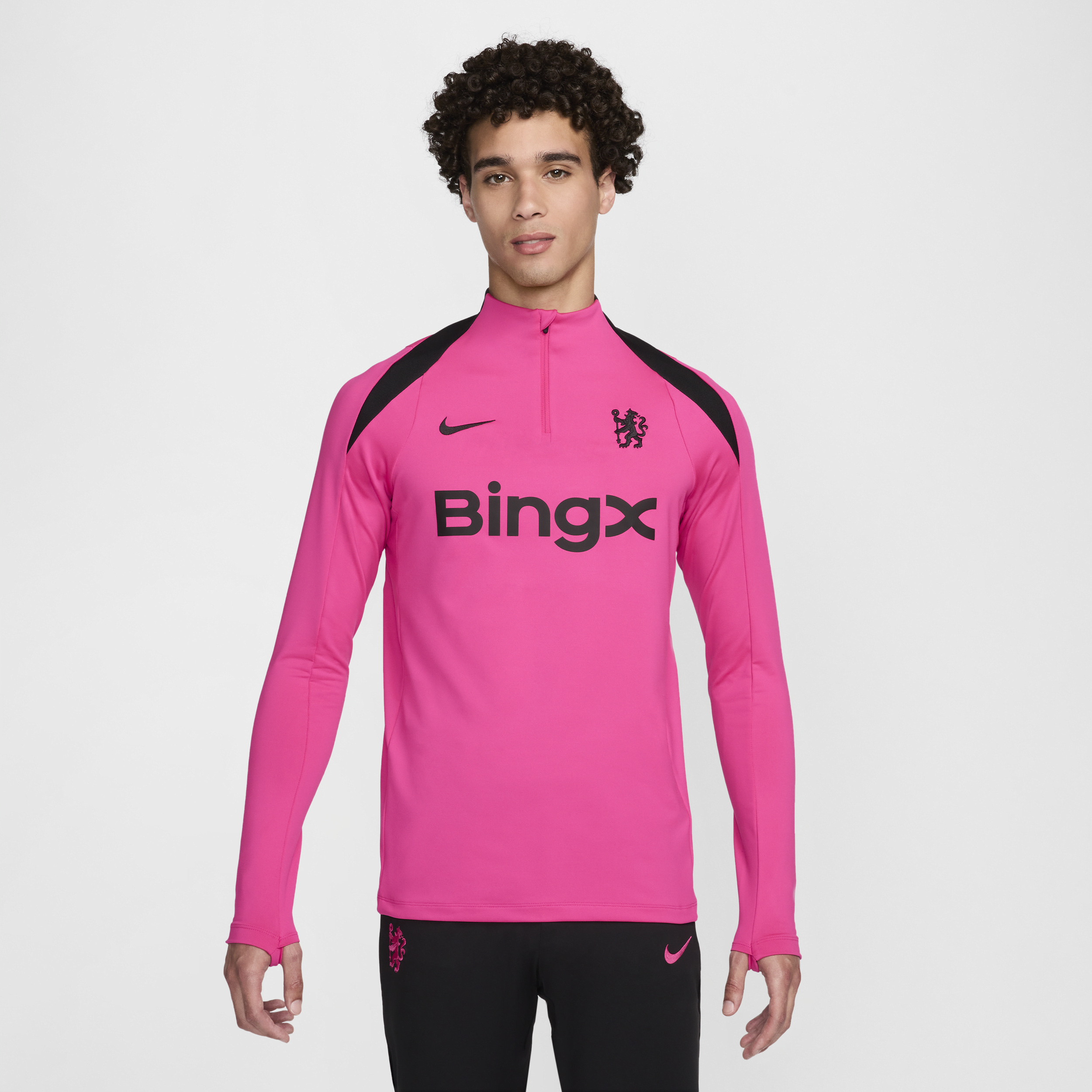 Nike Chelsea FC Strike Derde  Dri-FIT voetbaltrainingstop voor heren - Roze