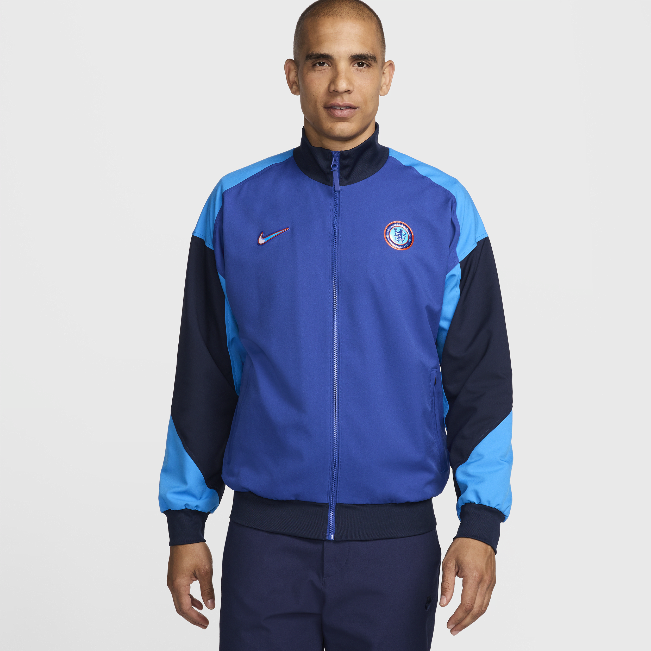 Nike Chelsea FC Strike  Dri-FIT voetbalvolksliedjack voor heren - Blauw