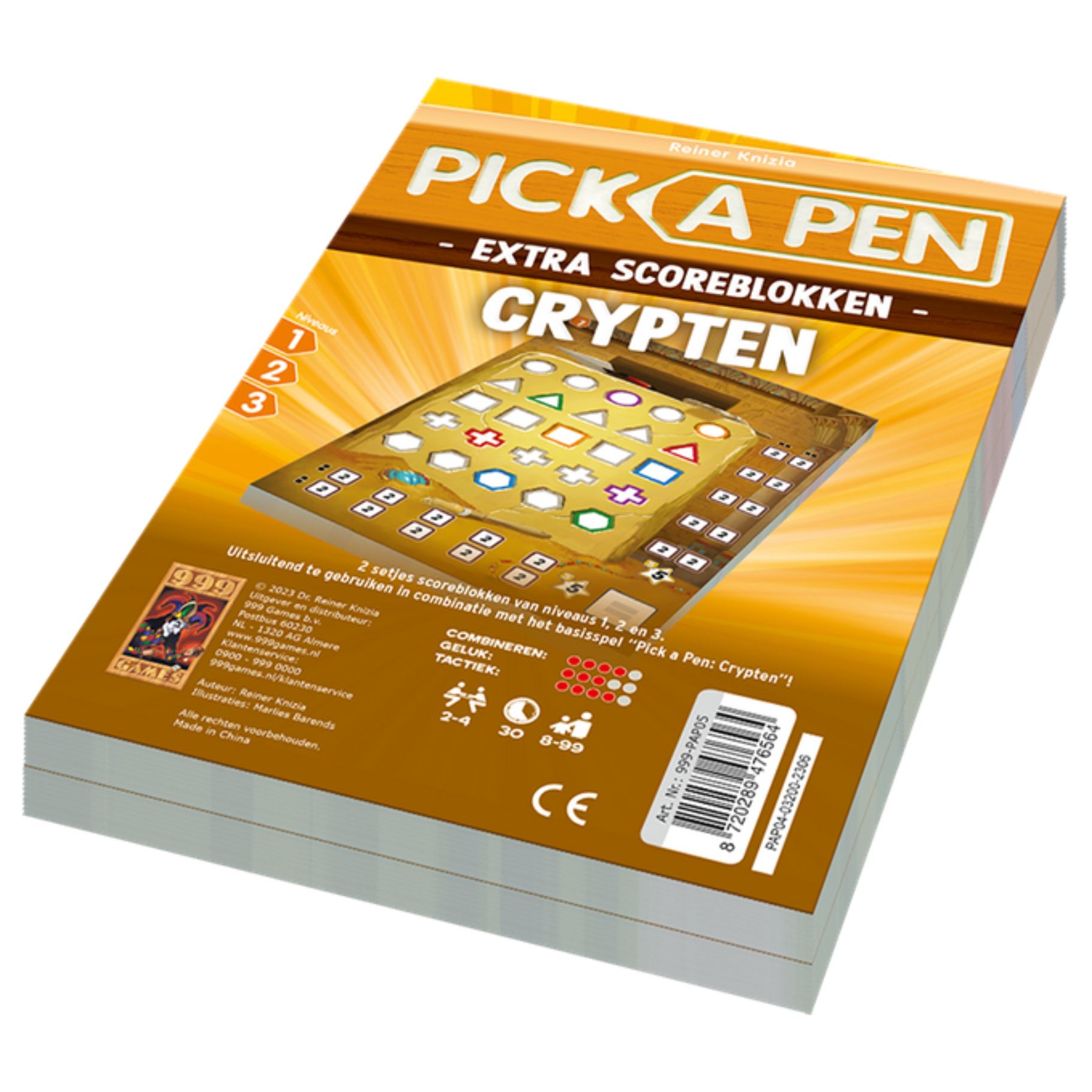 Top1Toys Pick a Pen Crypten Scoreblok