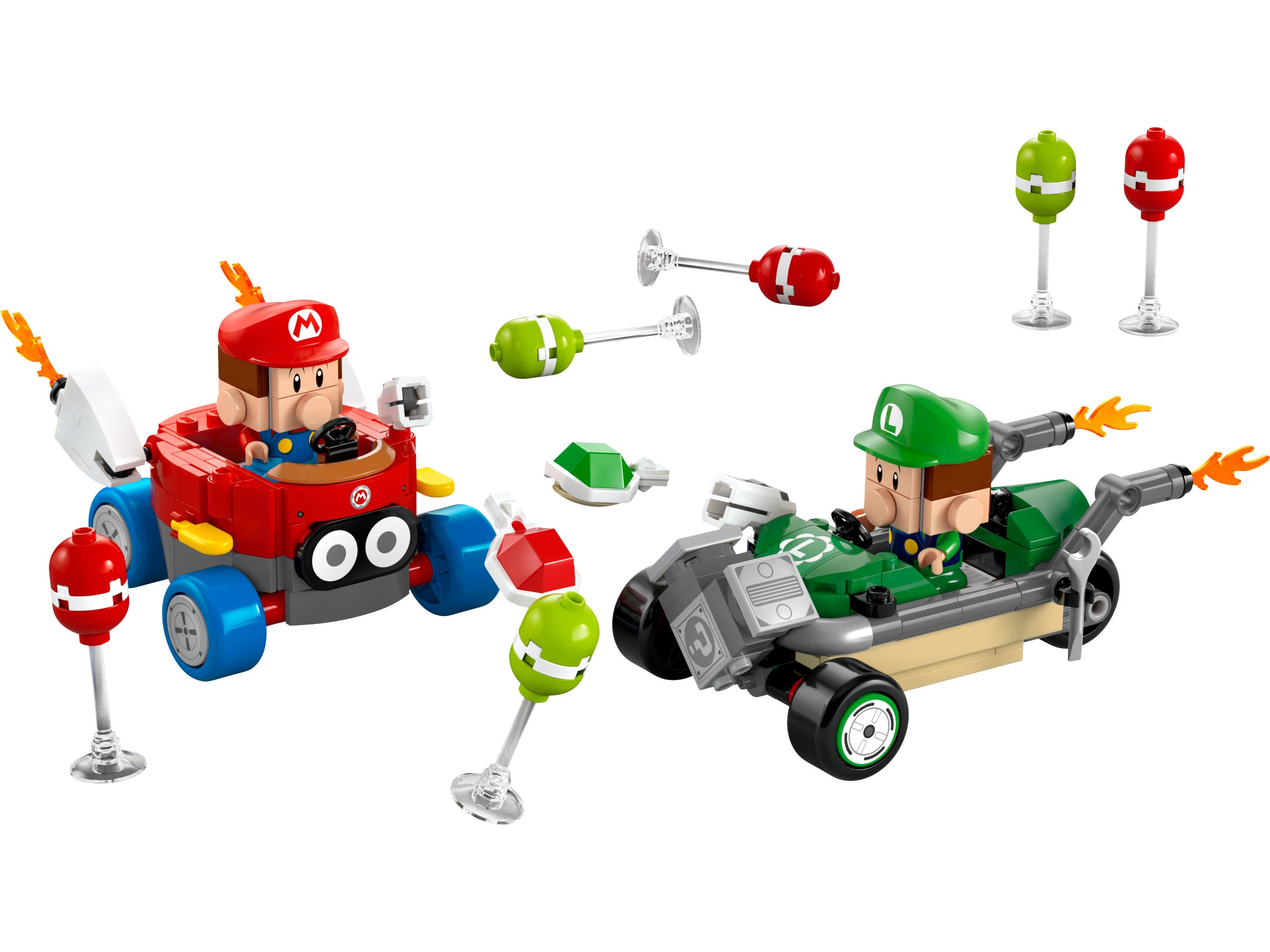 LEGO Super Mario 72034 Mario Kart - Baby Mario vs. Baby Luigi