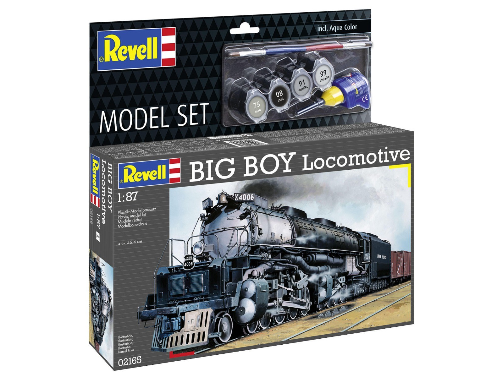 Revell 1/87 Big Boy Locomotive Model-Set