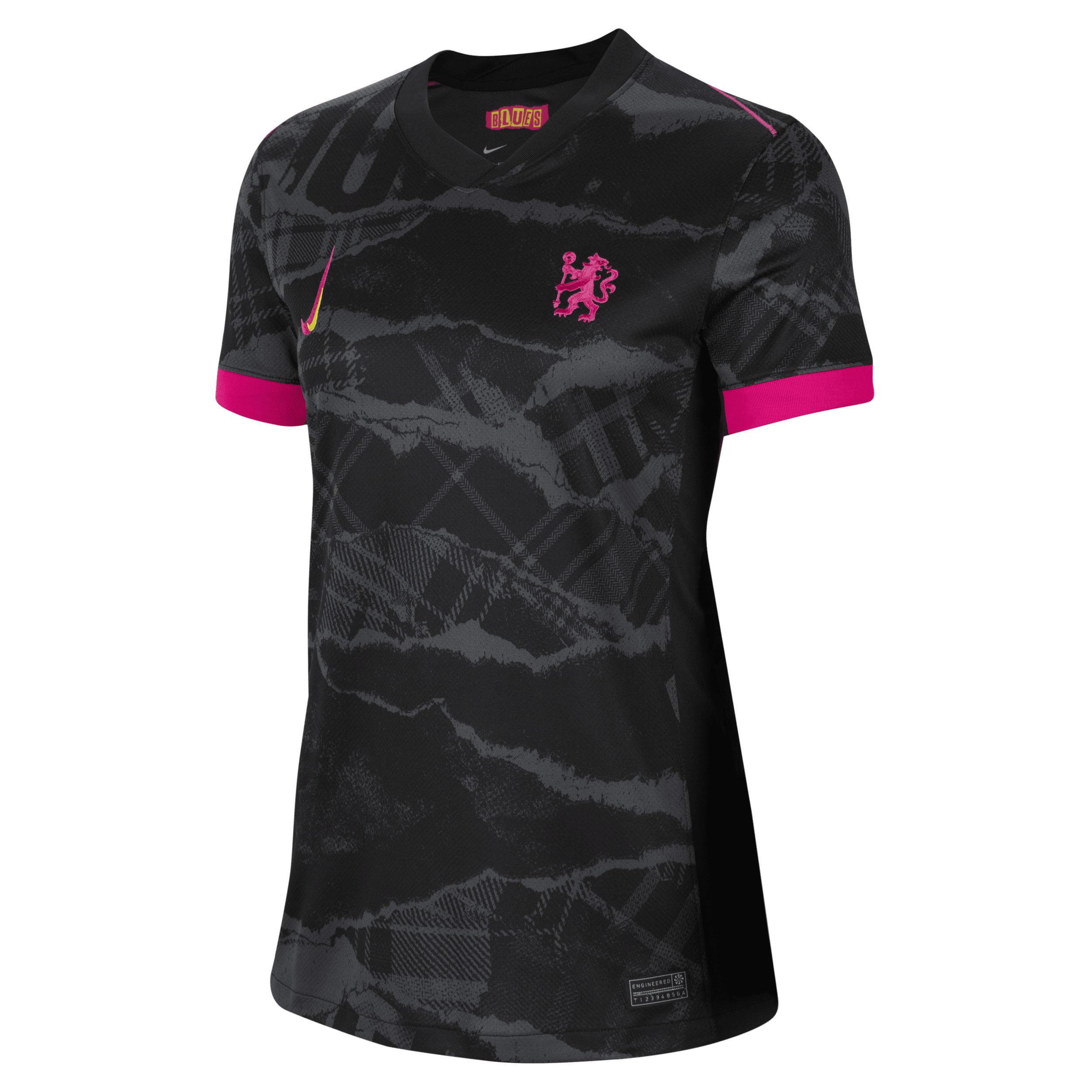 Nike Chelsea FC 2024/25 Stadium Derde  Dri-FIT replicavoetbalshirt voor dames - Grijs