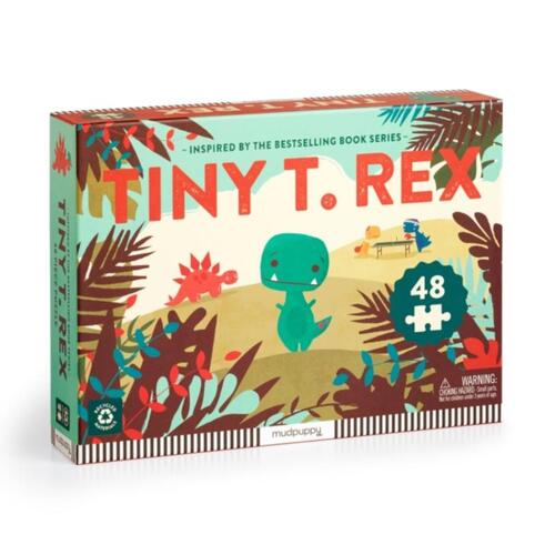 Mudpuppy Tiny T.Rex 48 Piece Puzzle -   (ISBN: 9780735384309)