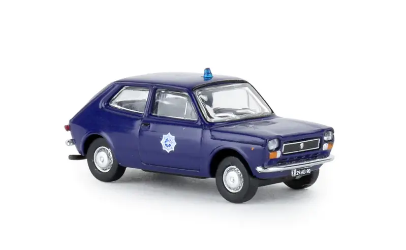 Brinic Modelcars Brekina Fiat 127 Politie - 1971