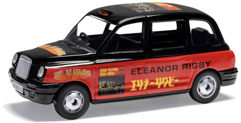 Brinic Modelcars Corgi London Taxi - The Beatles Yellow Submarine - Eleanor Rigby