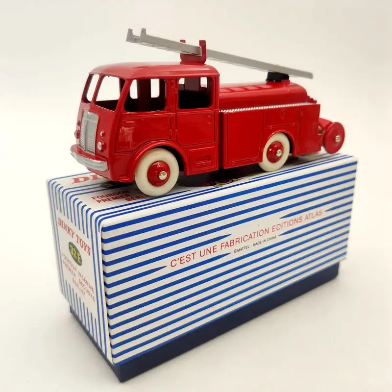 Brinic Modelcars Dinky Toys Berliet brandweer ladderwagen