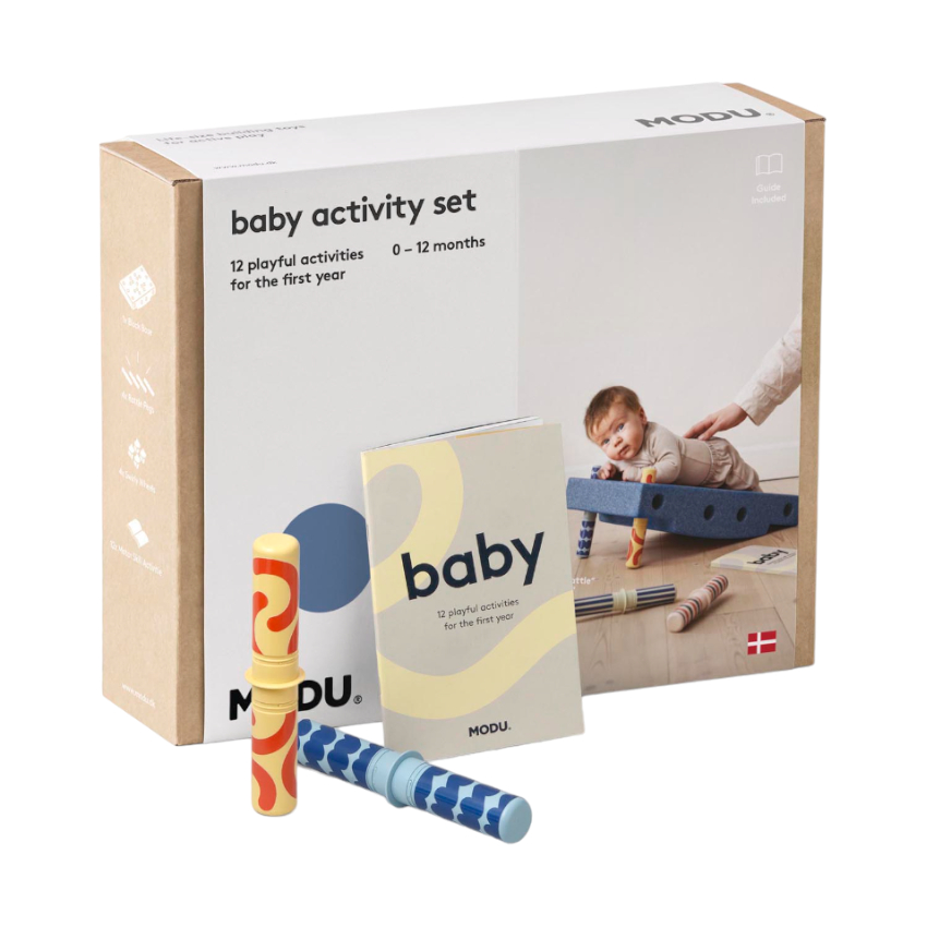 Modu Activity Toy BabySet - Deep Blue / Sky Blue