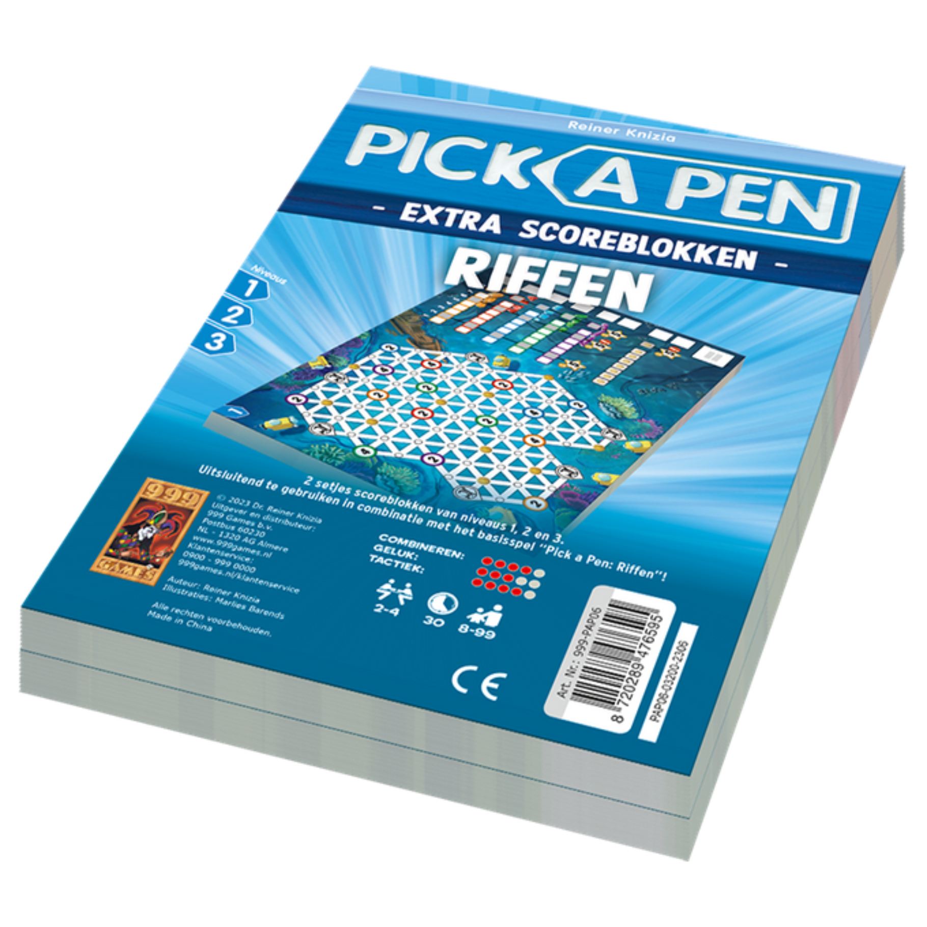 Top1Toys Pick a Pen Riffen Scoreblok