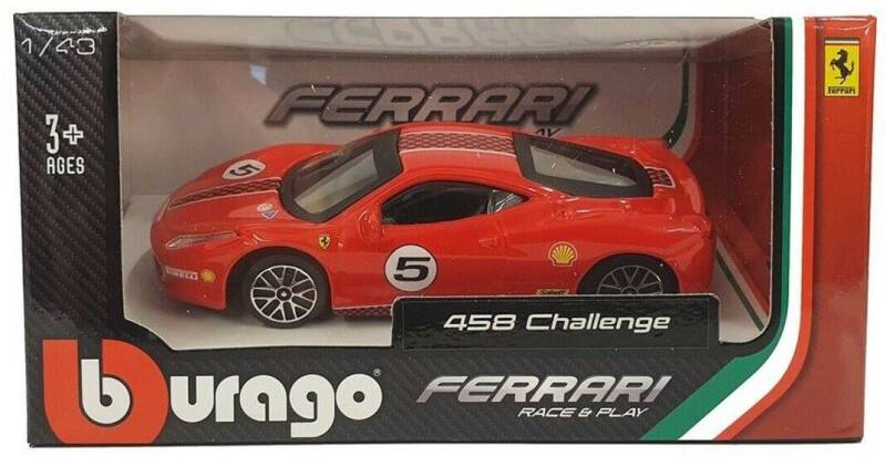 Brinic Modelcars Bburago Ferrari 458 Challenge