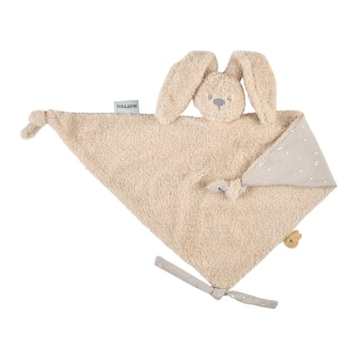 Nattou Lapidou maxi knuffeldoek teddy zandkleur