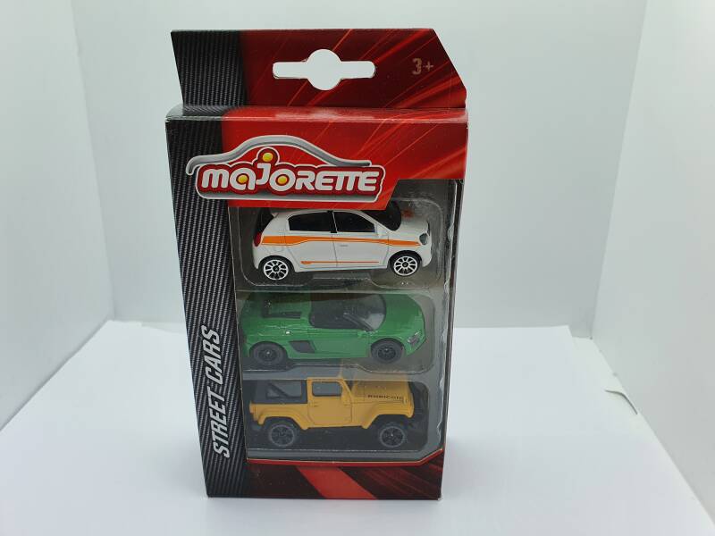 Brinic Modelcars Majorette Street cars set (3 auto's)