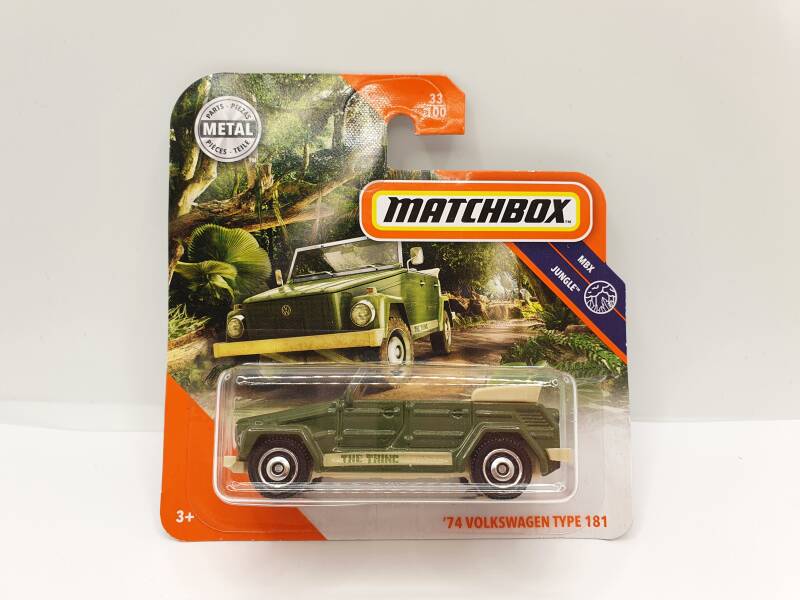 Brinic Modelcars Matchbox Volkswagen Type 181