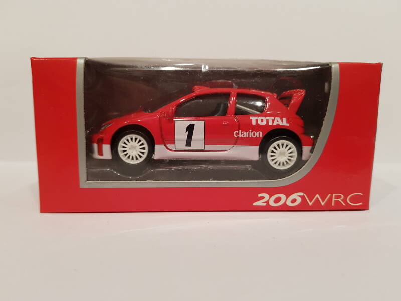 Brinic Modelcars Norev Peugeot 206 WRC Rally