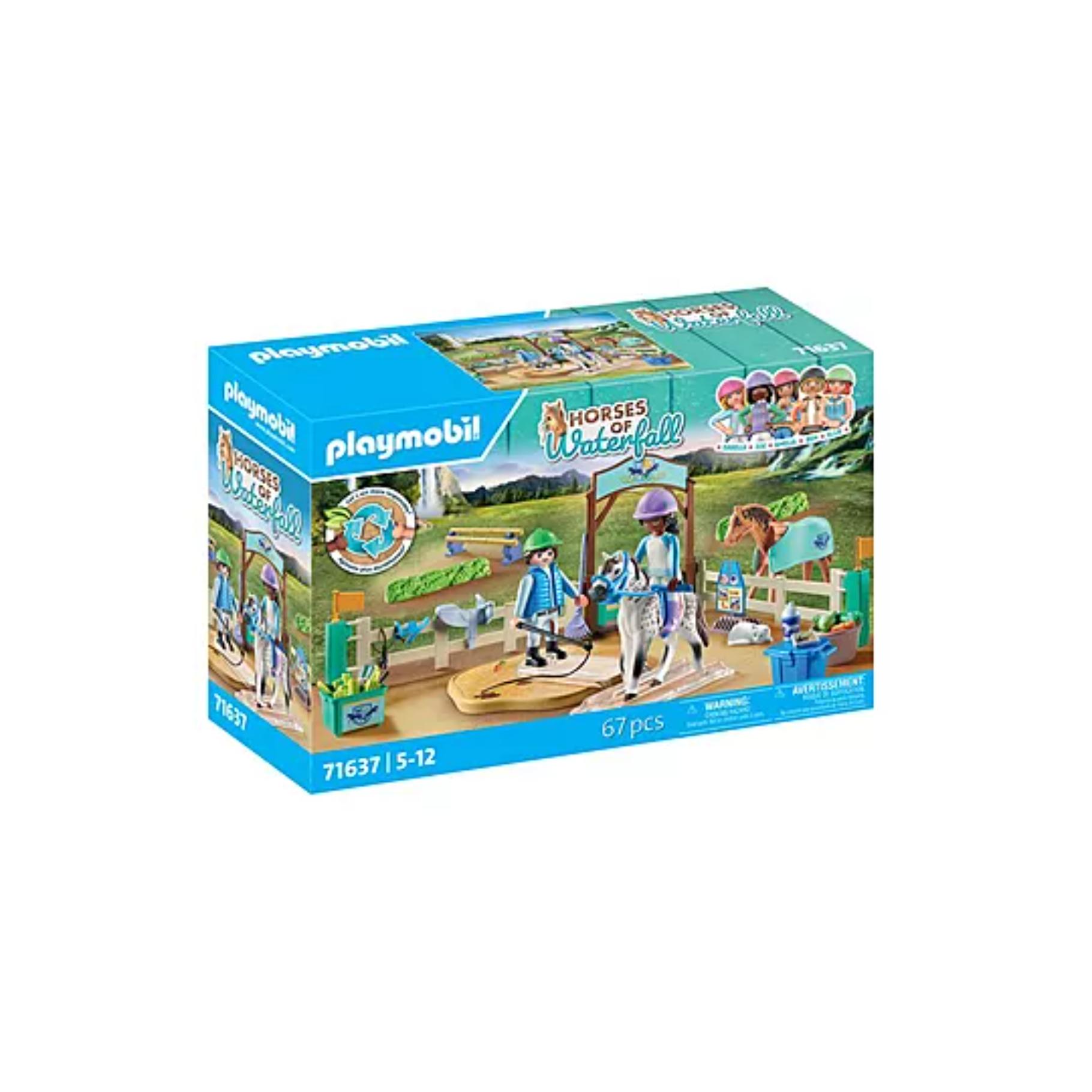 Top1Toys PlayMobil 71637 Moderne paardrijschool