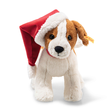 Steiff Snuffy hond 27 br./beige Gezellige Kerstmis