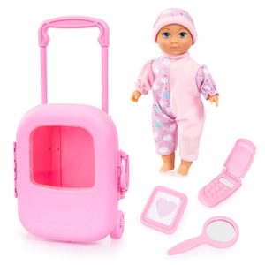 Bayer Design Trolley set, roze