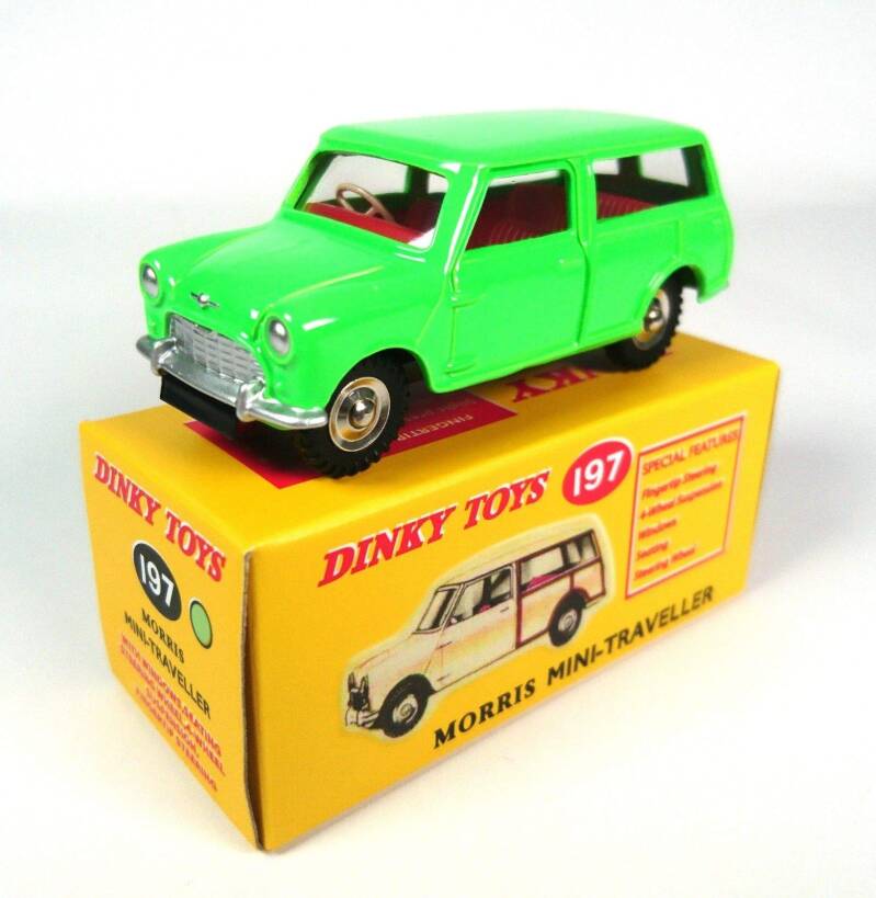 Brinic Modelcars Dinky Toys Morris Mini Traveller