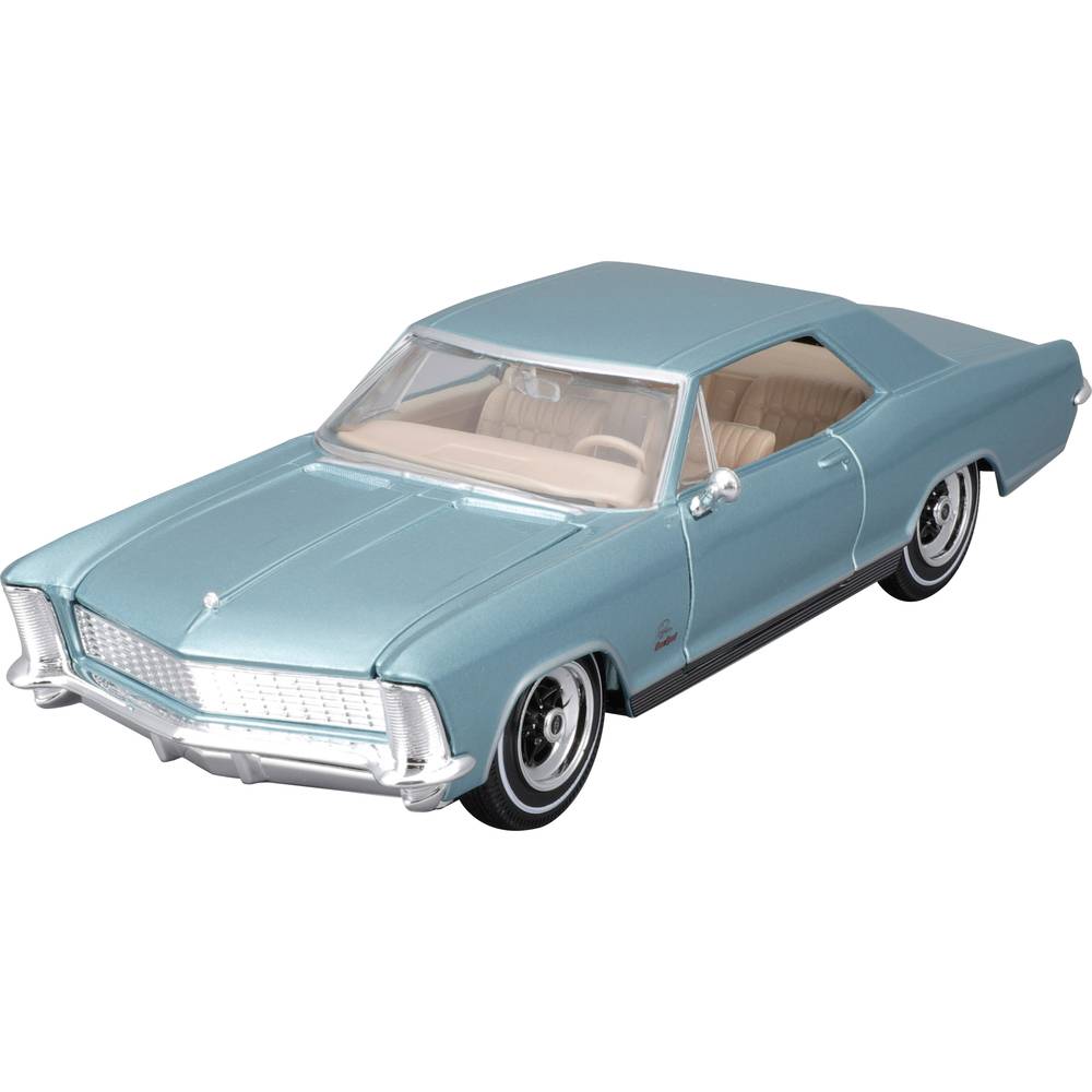 Maisto 31214 - Modellauto - Buick Riviera (metallic blau, Maßstab 1:26)