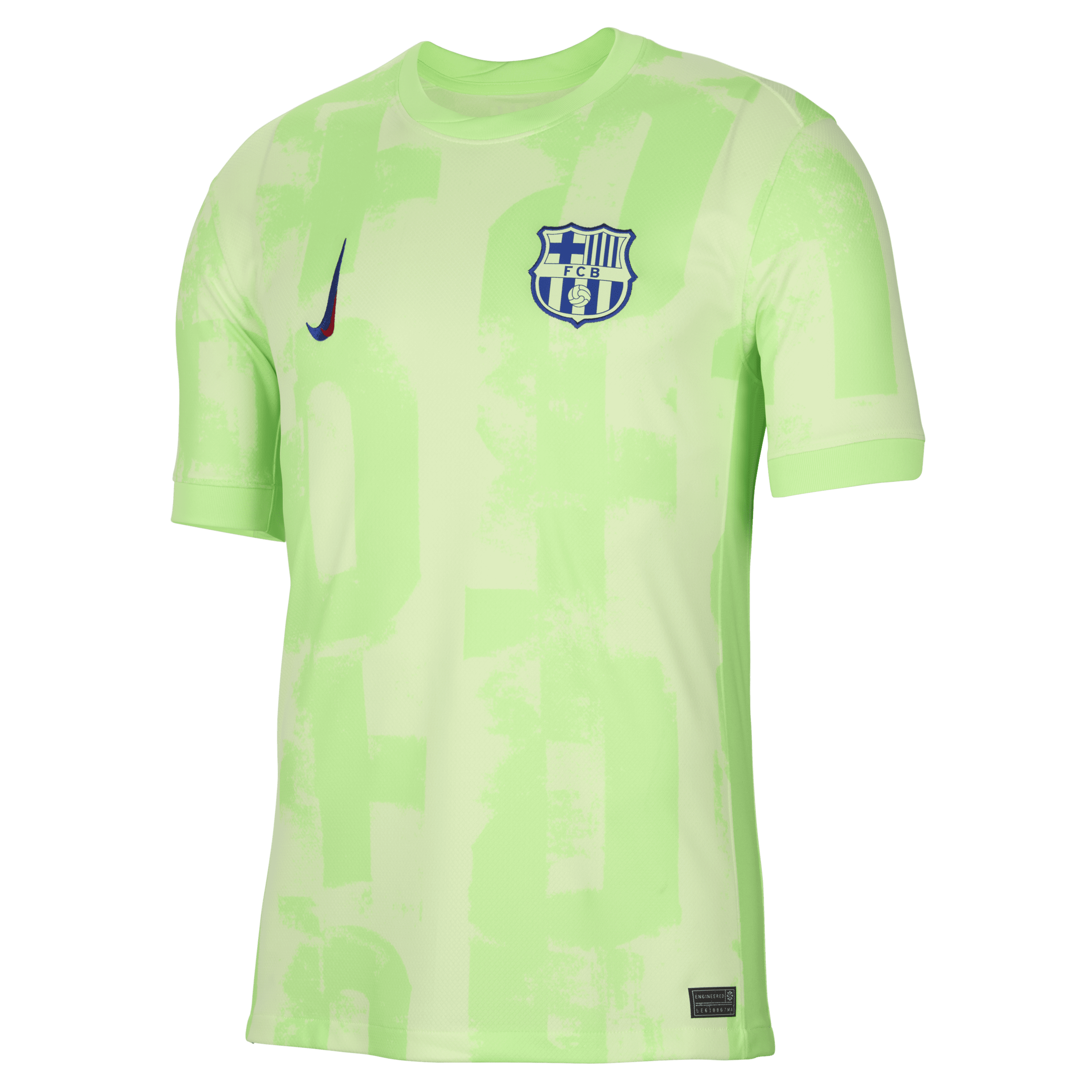 Nike FC Barcelona 2024/25 Stadium Derde  Dri-FIT replicavoetbalshirt voor heren - Geel