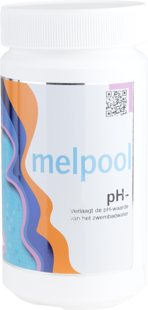 Melpool pH minus poeder - 1,5 kg