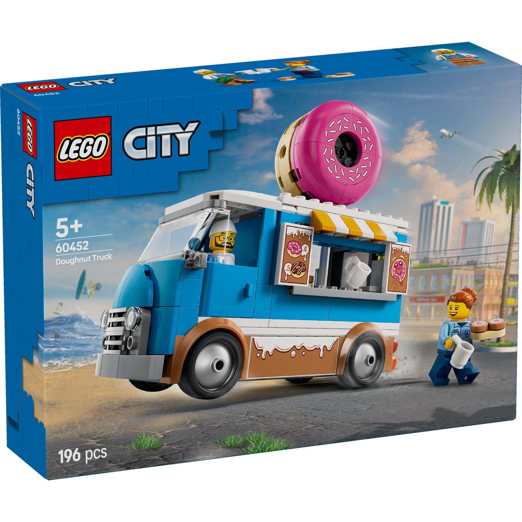 Top1Toys LEGO  60452 City Great Vehicles Donuttruck