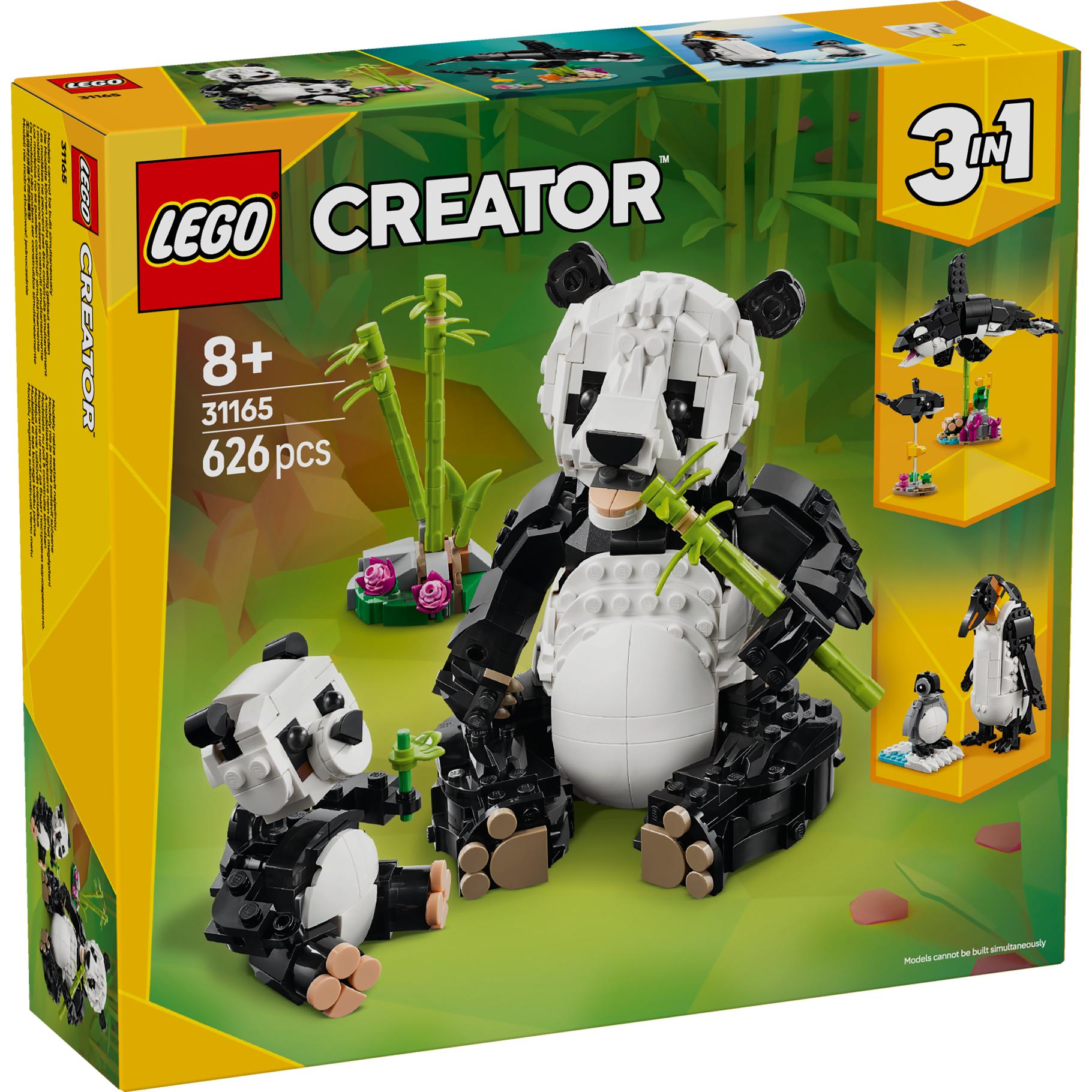 Top1Toys LEGO 31165 Creator Wilde dieren: pandafamilie