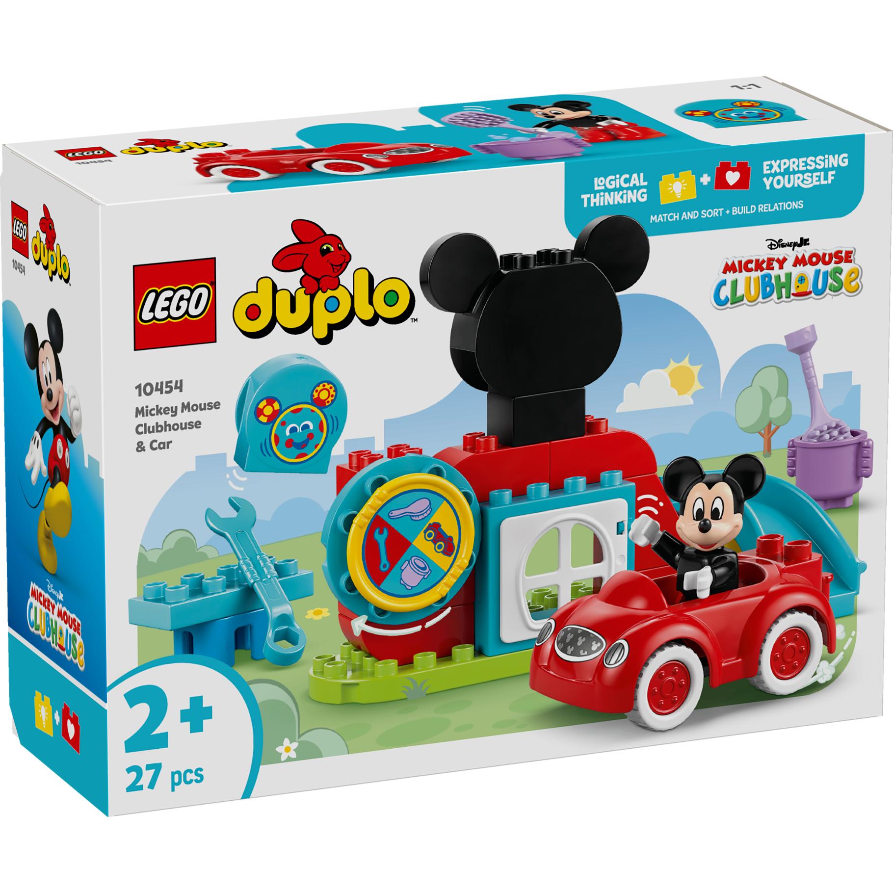 Top1Toys LEGO 10454 Duplo Disney Mickey Mouse clubhuis en auto