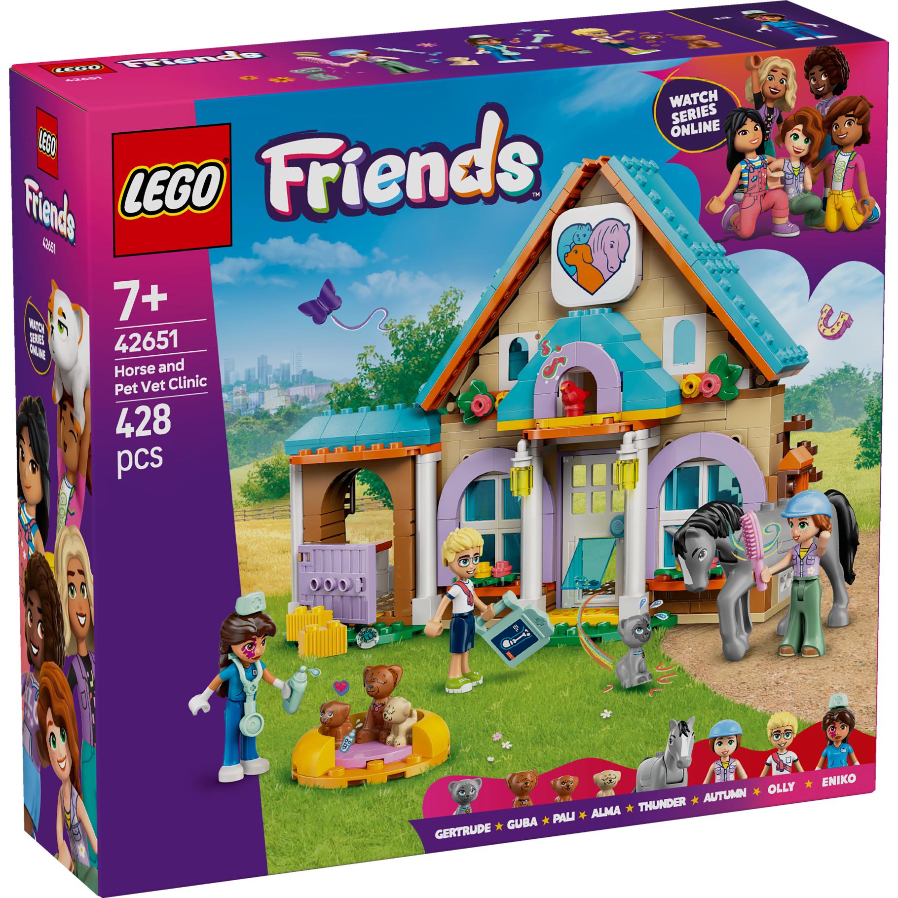 Top1Toys LEGO 42651 Friends Dierenkliniek voor paarden en  huisdieren