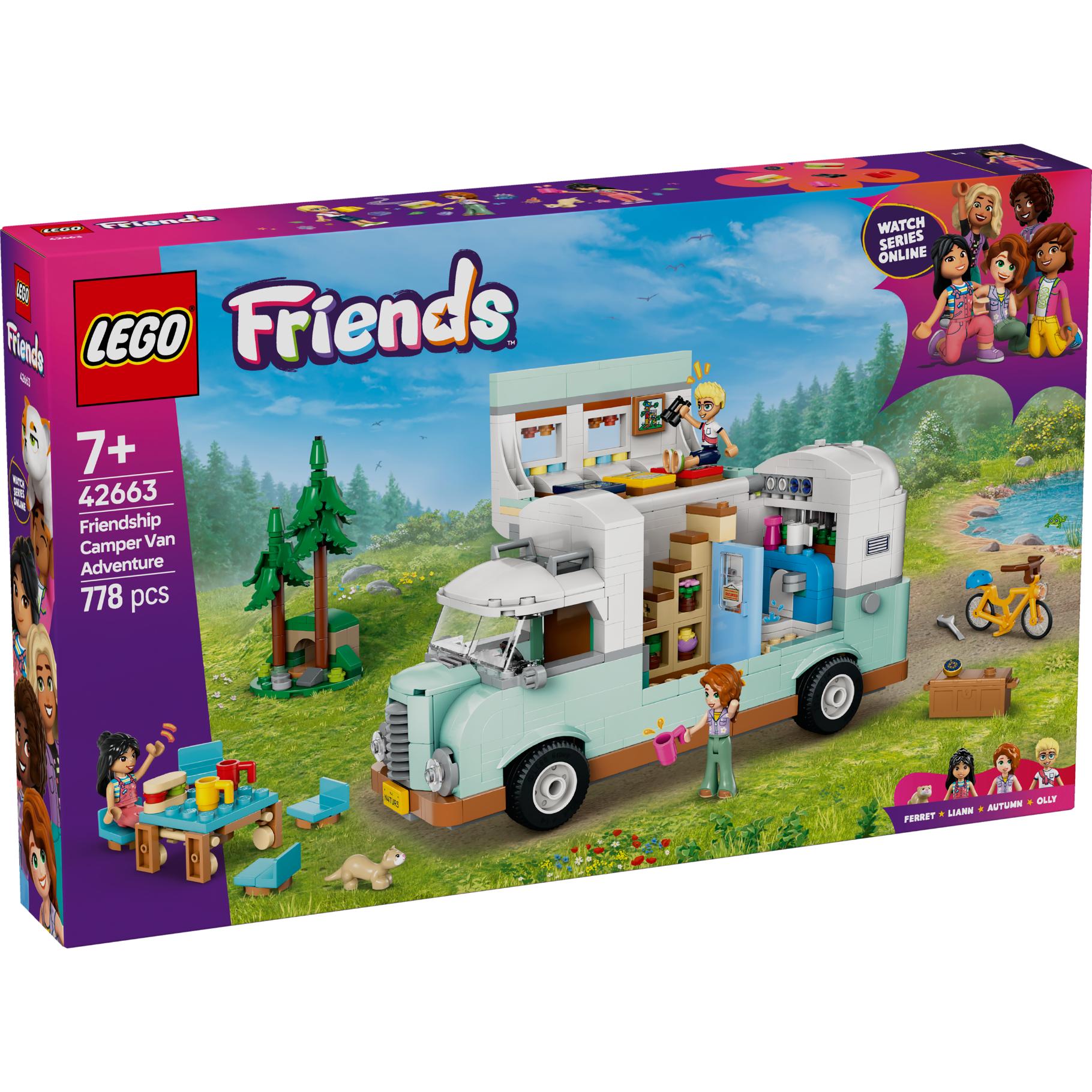 Top1Toys LEGO 42663 Friends Camperavontuur met vrienden