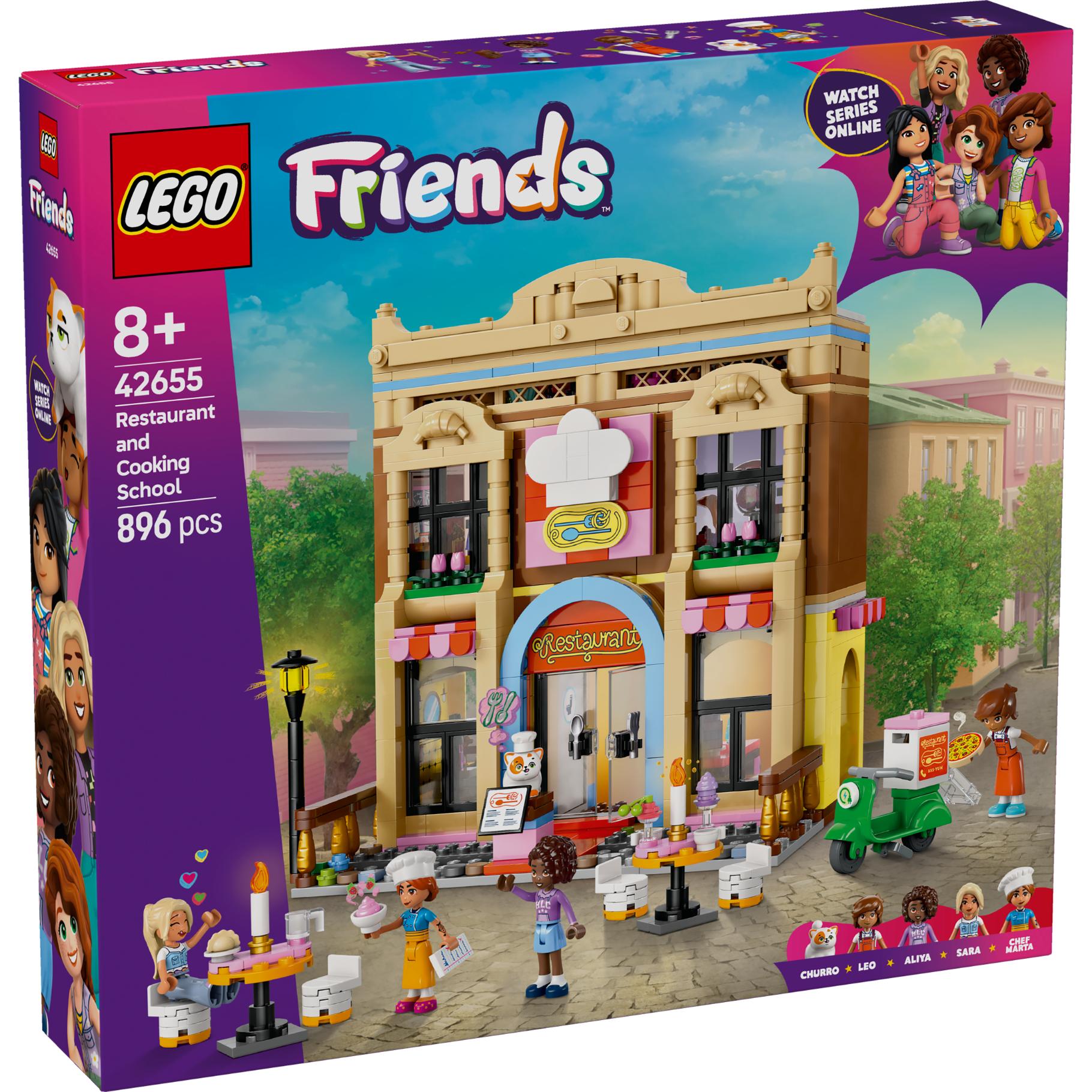 Top1Toys LEGO 42655 Friends Restaurant en kookschool