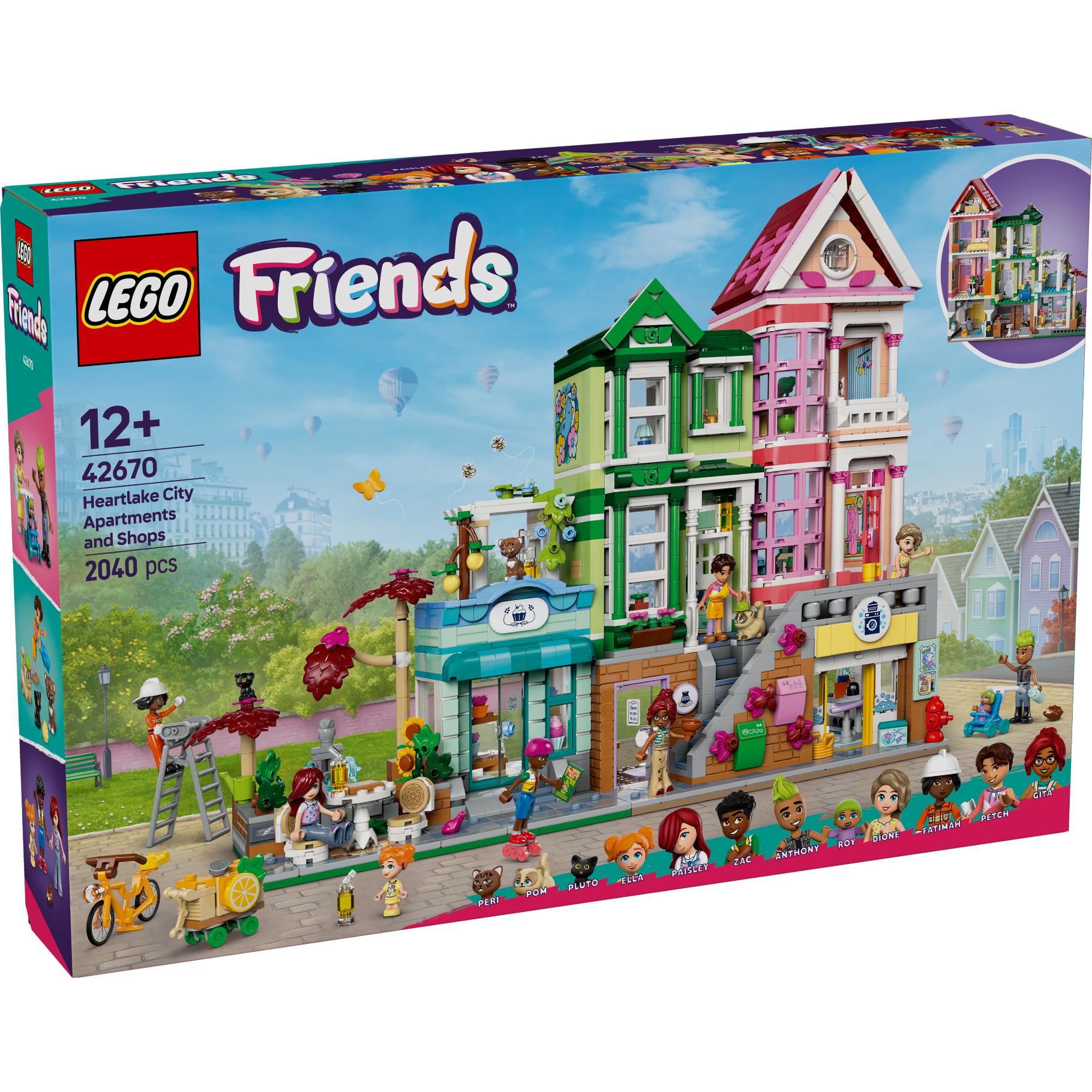 Top1Toys LEGO 42670 Friends Heartlake City appartementen en winkels