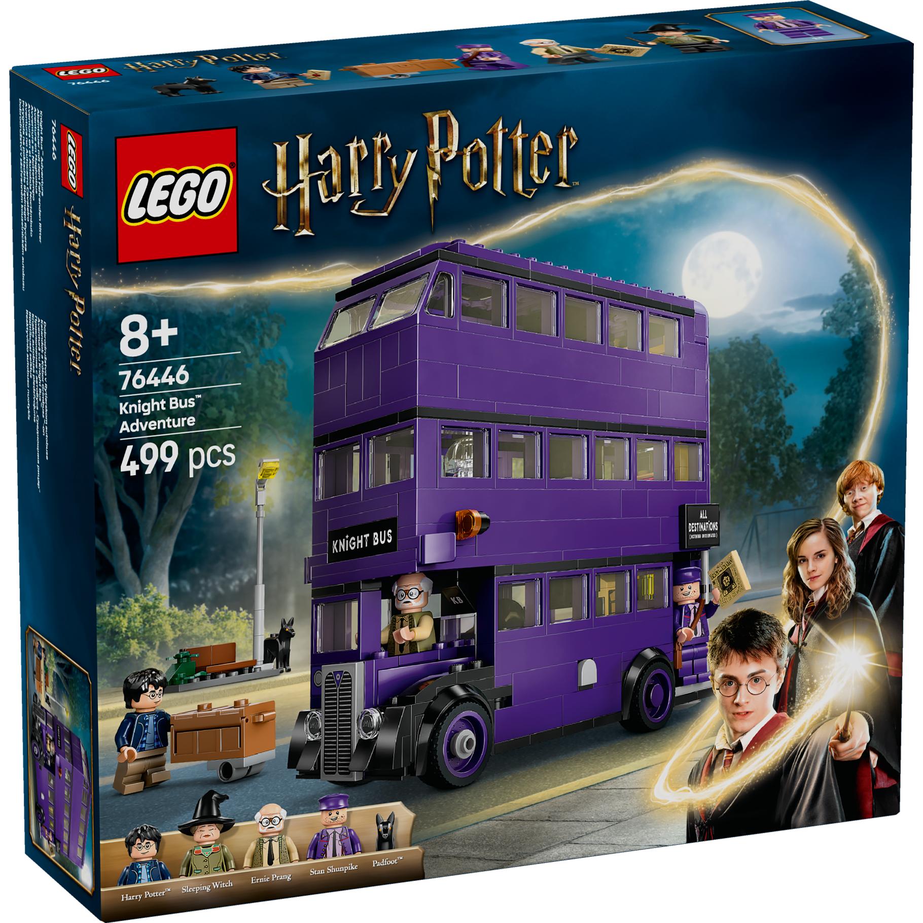 Lego 76446 Harry Potter Abenteuer mit dem Fahrenden Ritter, Konstruktionsspielzeug