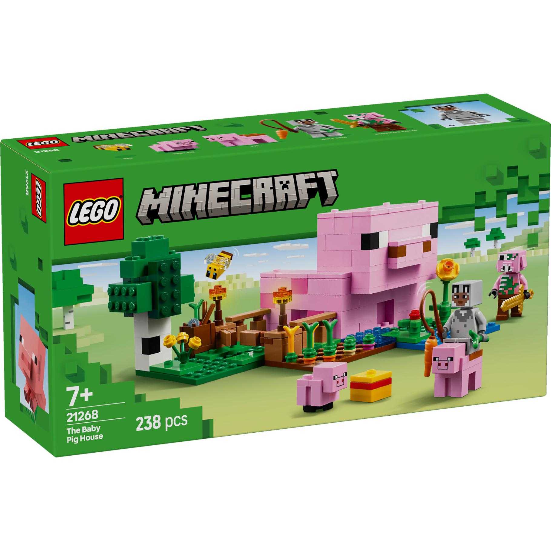 Top1Toys LEGO 21268 Minecraft Het huis van het biggetje