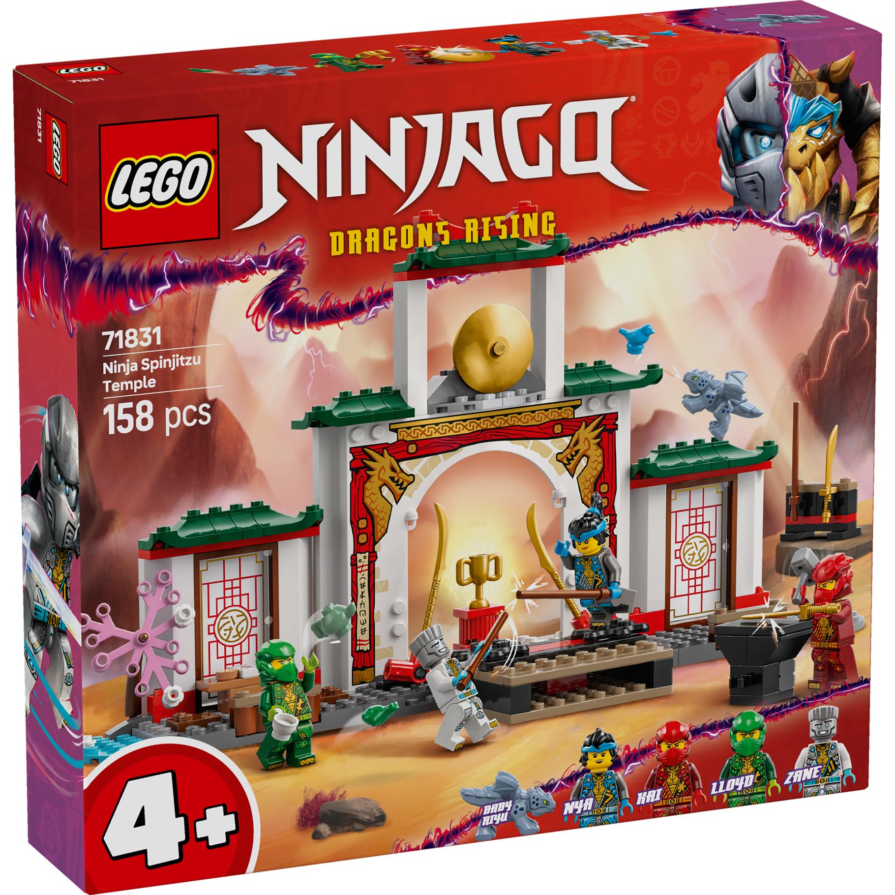 Top1Toys LEGO 71831 Ninjago Spinjitzu ninjatempel