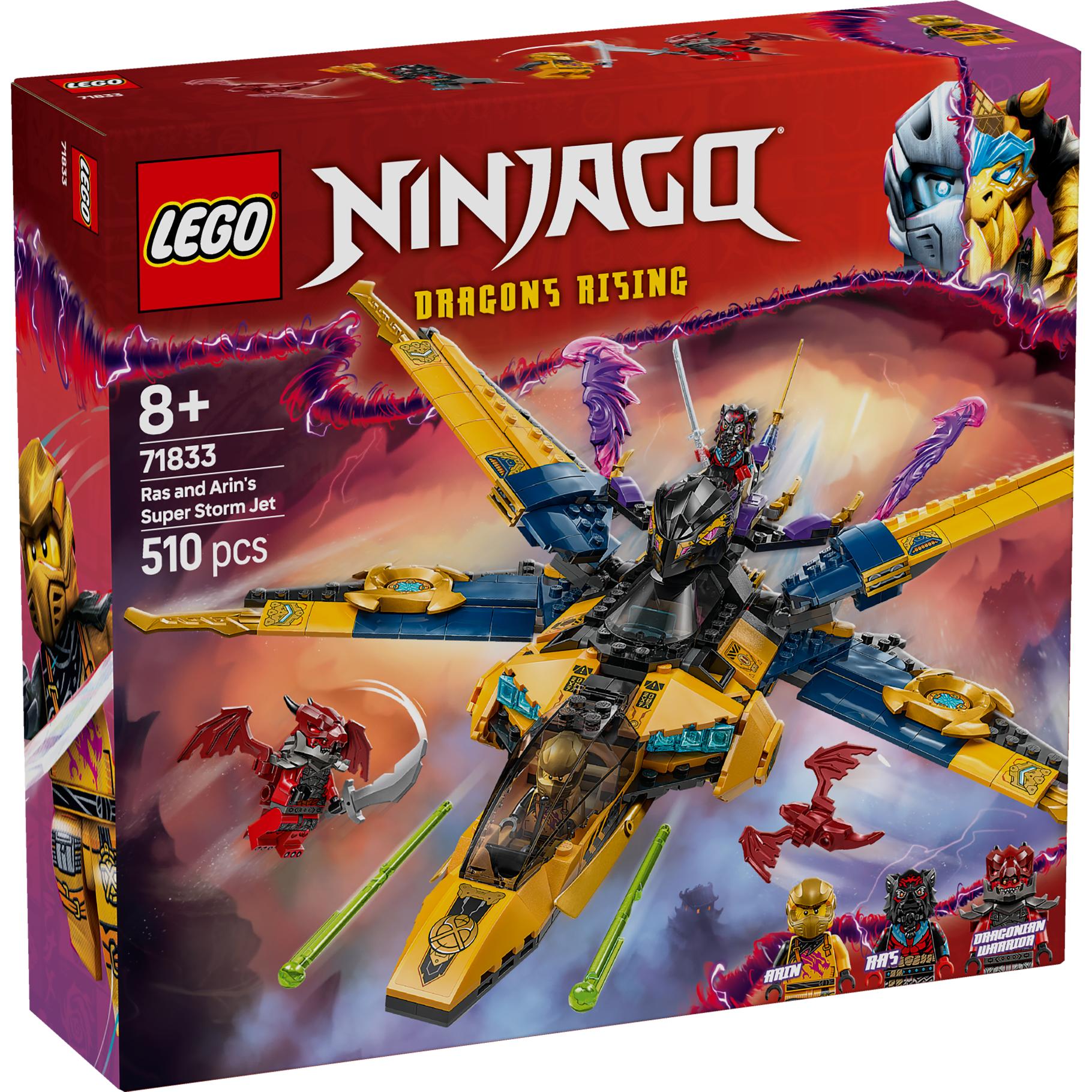 Top1Toys LEGO 71833 Ninjago Ras en Arins superstormvliegtuig