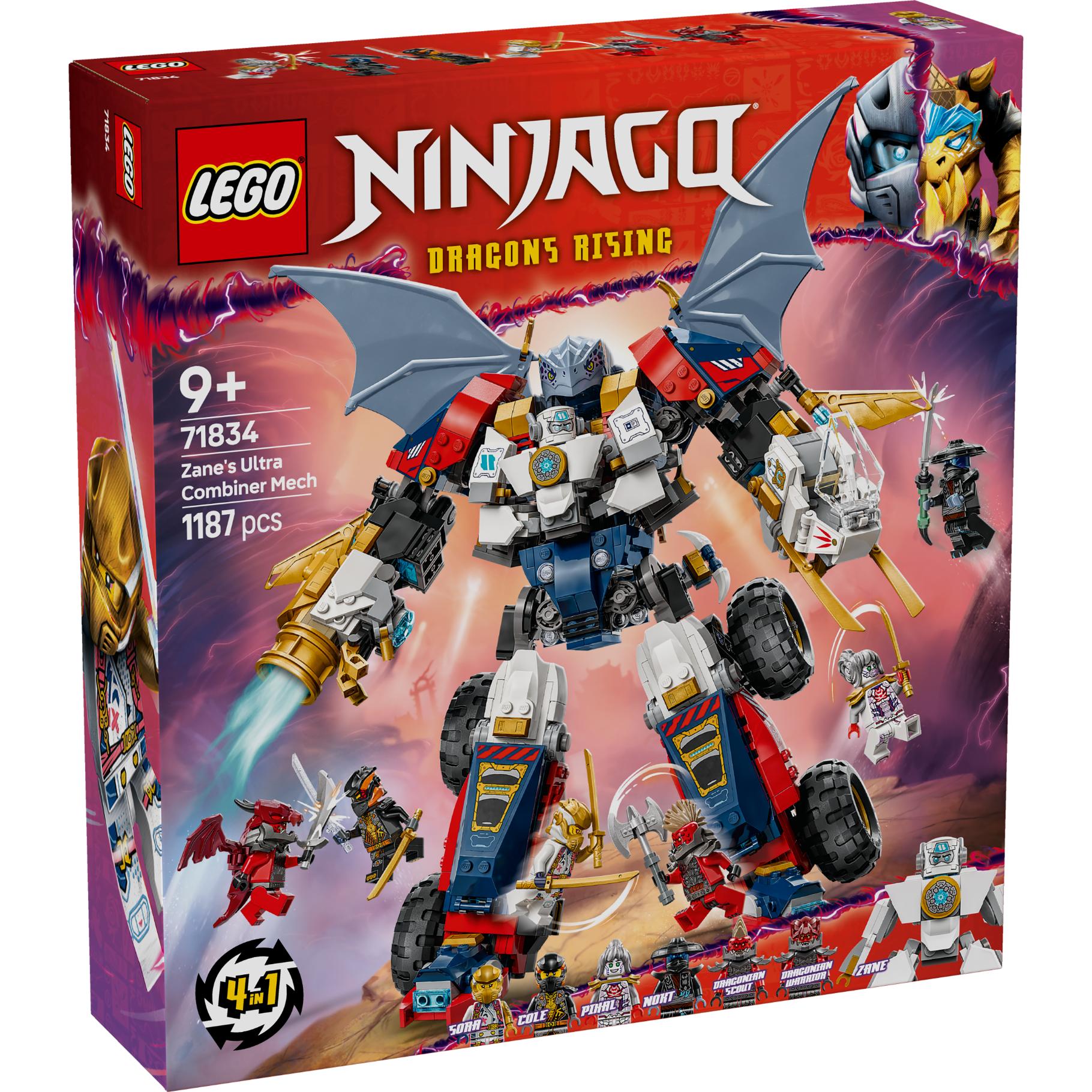 Top1Toys LEGO 71834 Ninjago Zane's ultra-combomecha