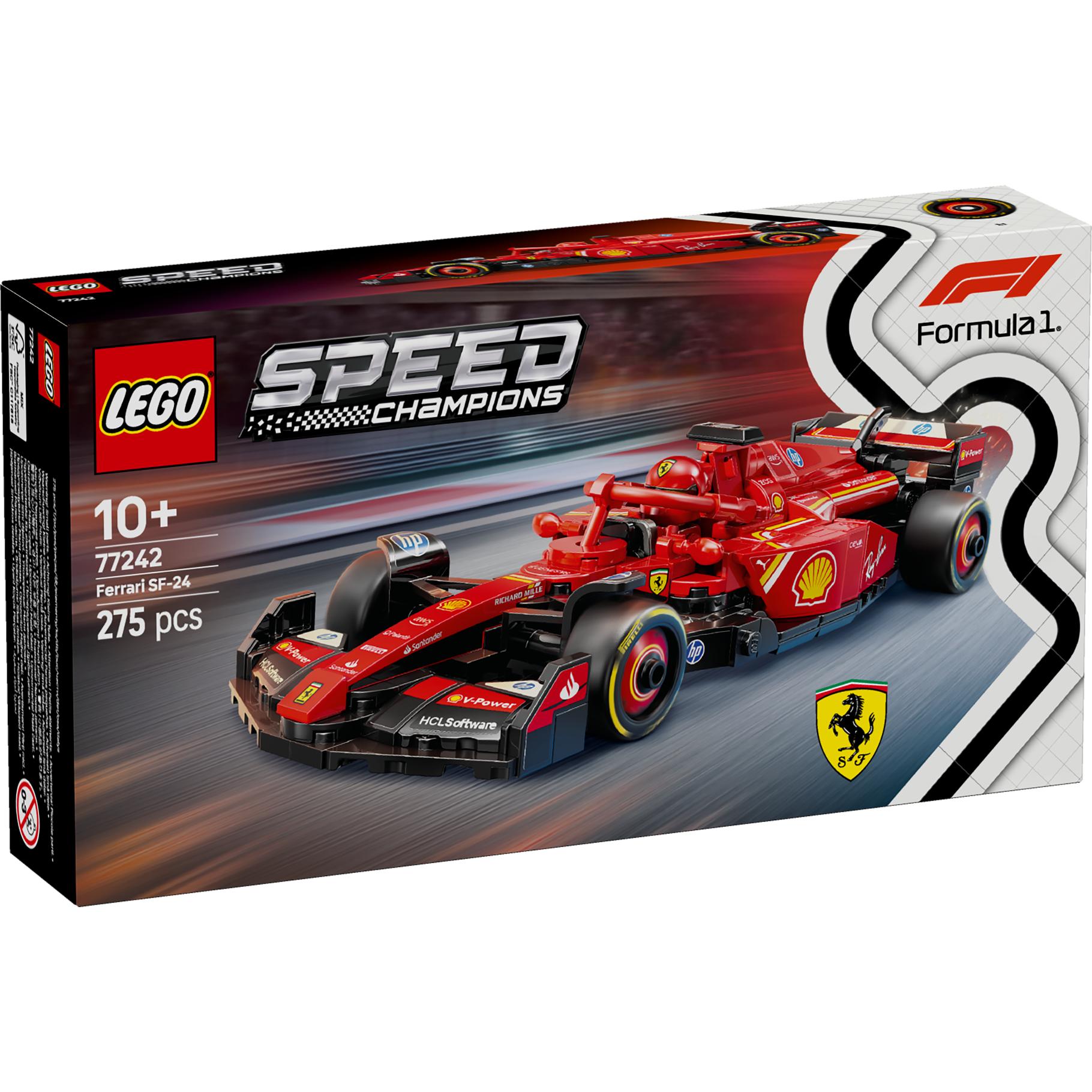 Top1Toys LEGO 77242 Speed Champions Ferrari SF-24 F1 racewagen