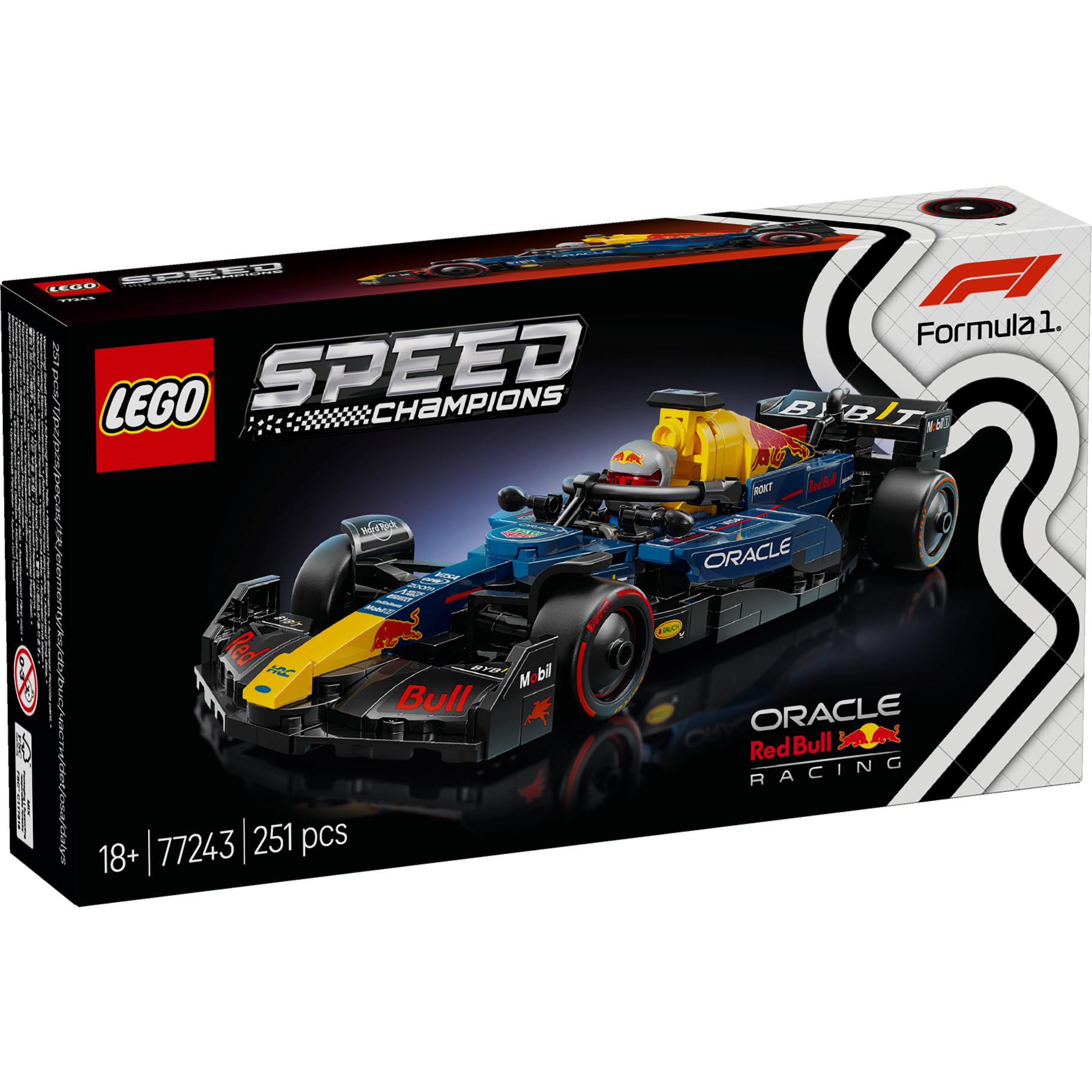 Top1Toys LEGO 77243 Speed Champions Oracle Red Bull Racing RB20 F1 racewagen