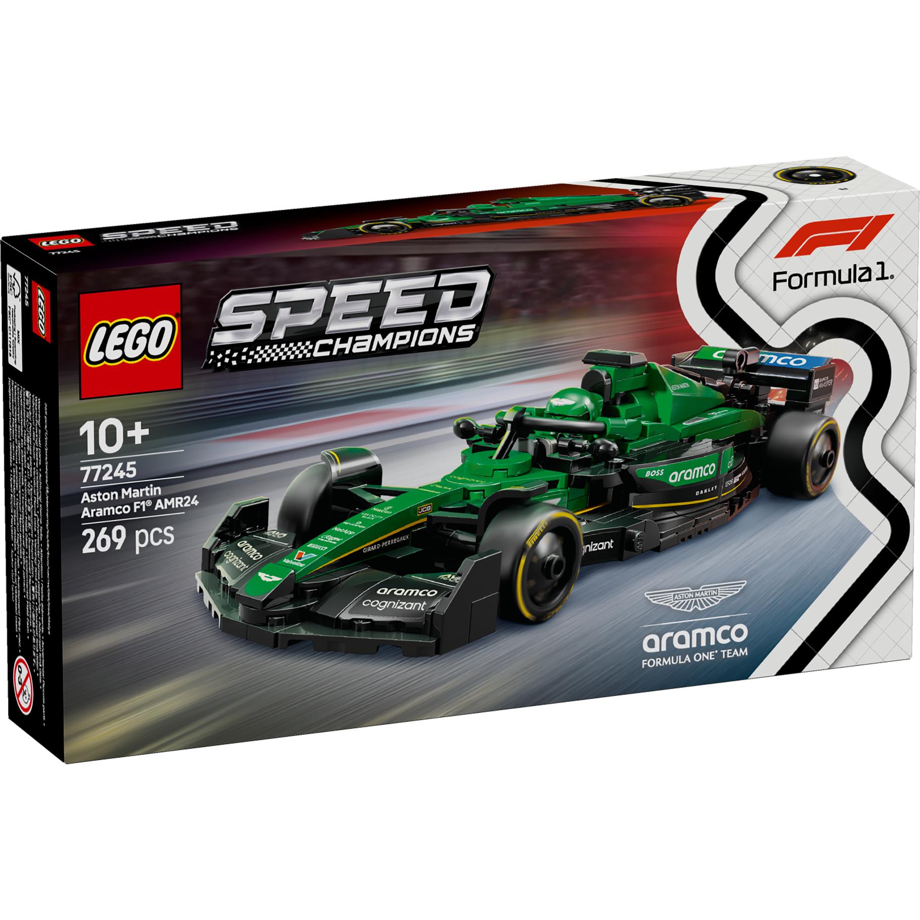 Top1Toys LEGO 77245 Speed Champions Aston Martin Aramco F1 AMR24 racewagen