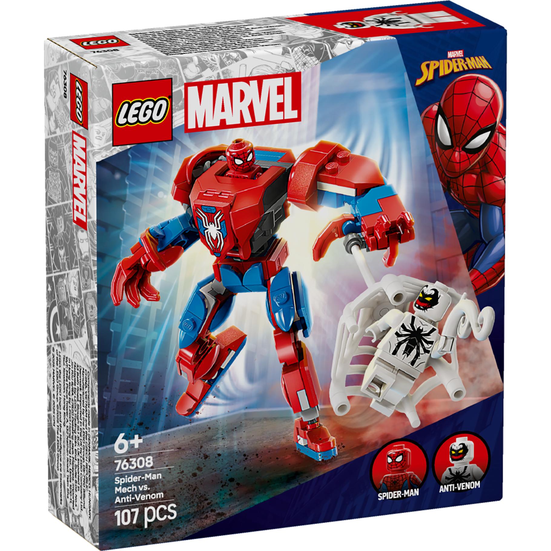 LEGO Super Heroes Marvel 76308 Spider-Man Mech vs. Anti-Venom