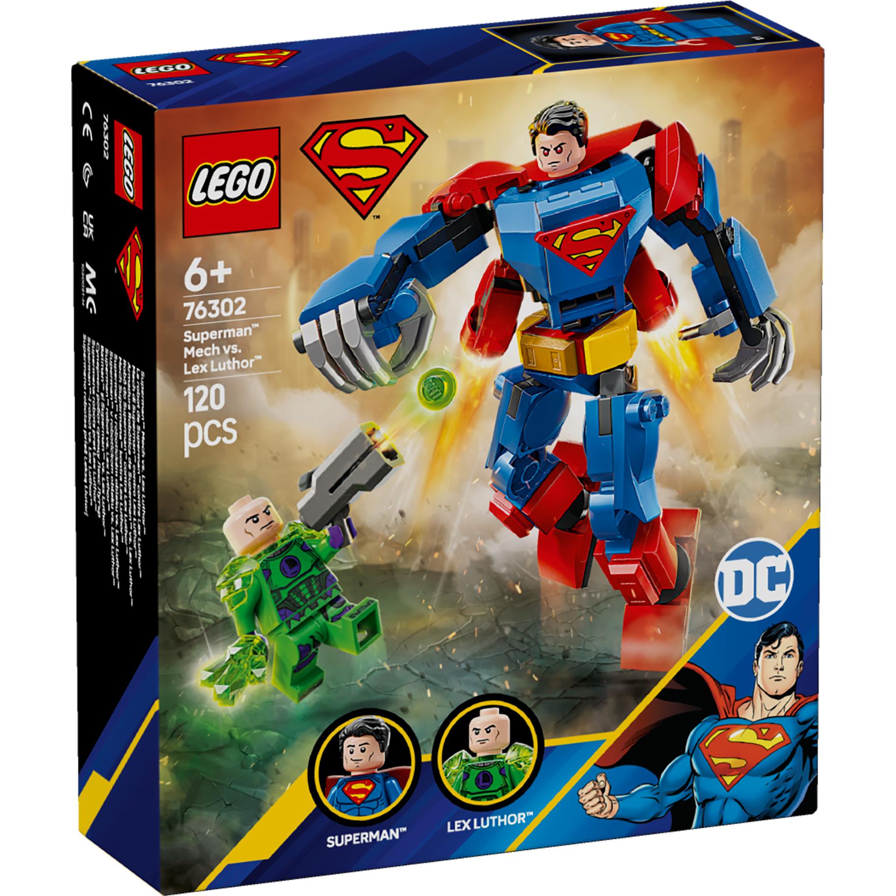 Top1Toys LEGO 76302 Super Heroes DC Superman mecha vs. Lex Luthor