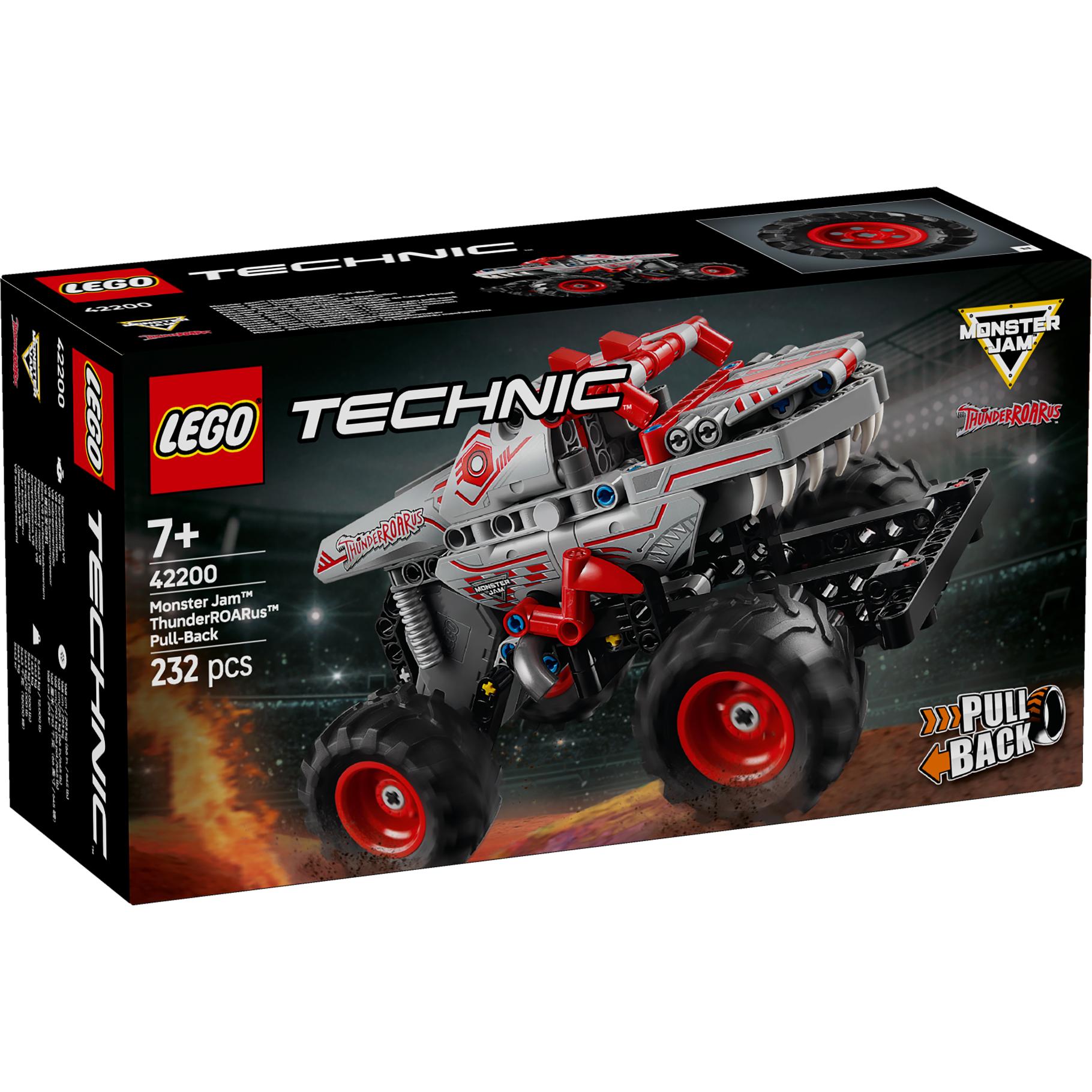 Top1Toys LEGO 42200 Technic Monster Jam ThunderROARus pull-back