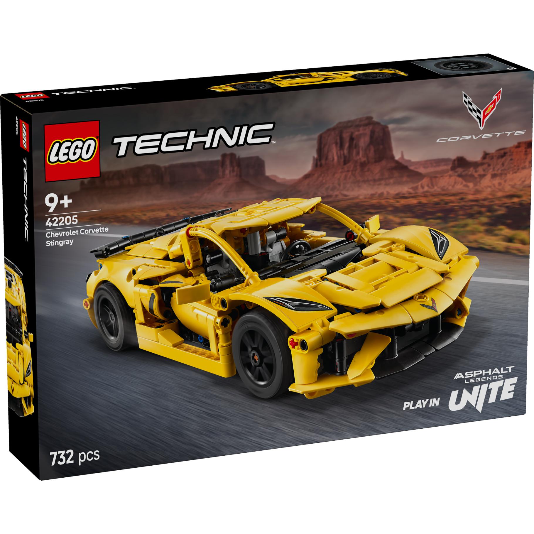 Top1Toys LEGO 42205 Technic Chevrolet Corvette Stingray