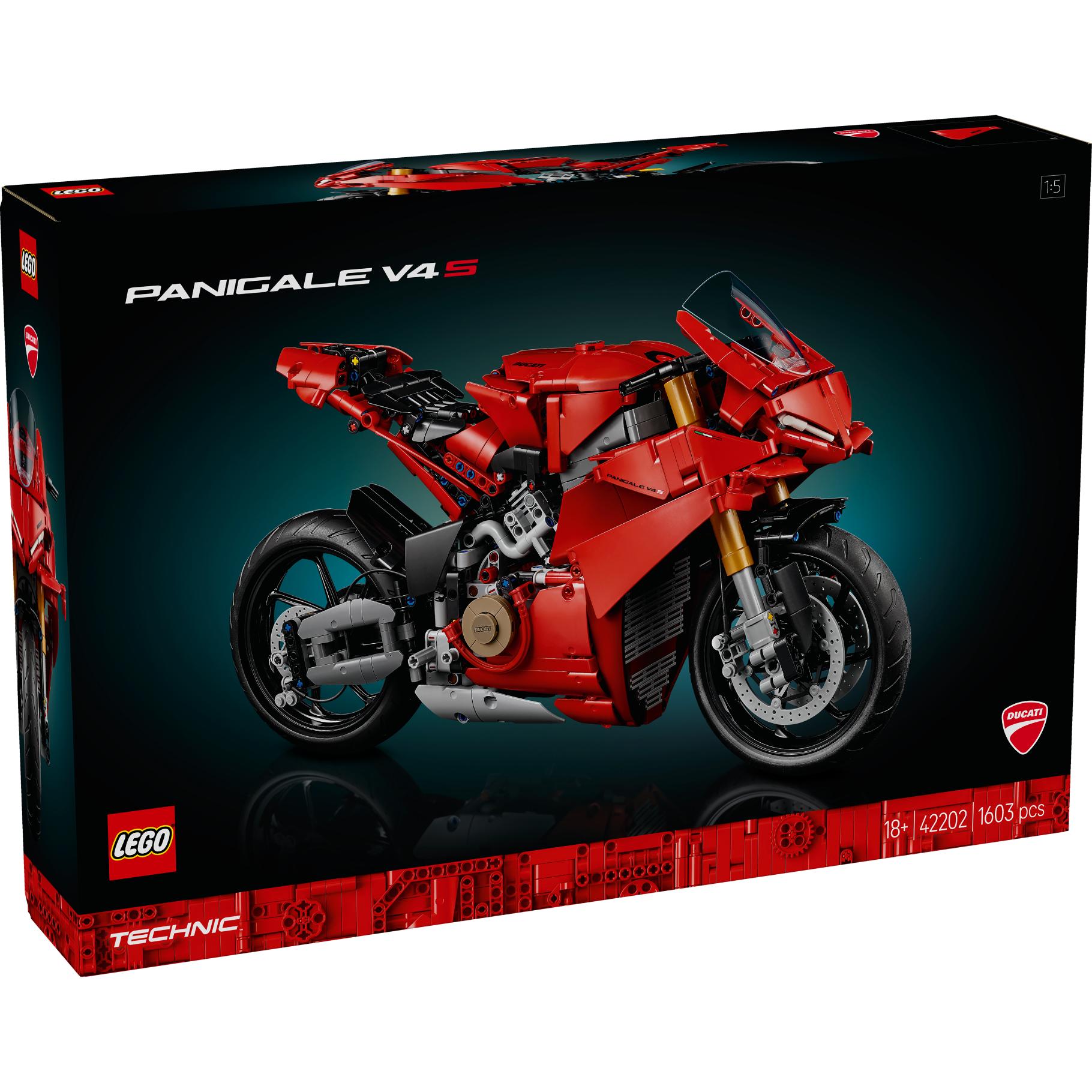 Top1Toys LEGO 42202 Technic Ducati Panigale V4 S motor