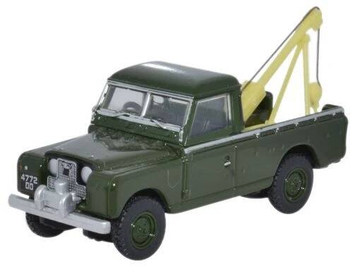 Brinic Modelcars Oxford Land Rover seroe 2 takelwagen