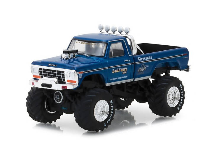 Brinic Modelcars Greenlight Ford F250 Pickup Monster truck Bigfoot