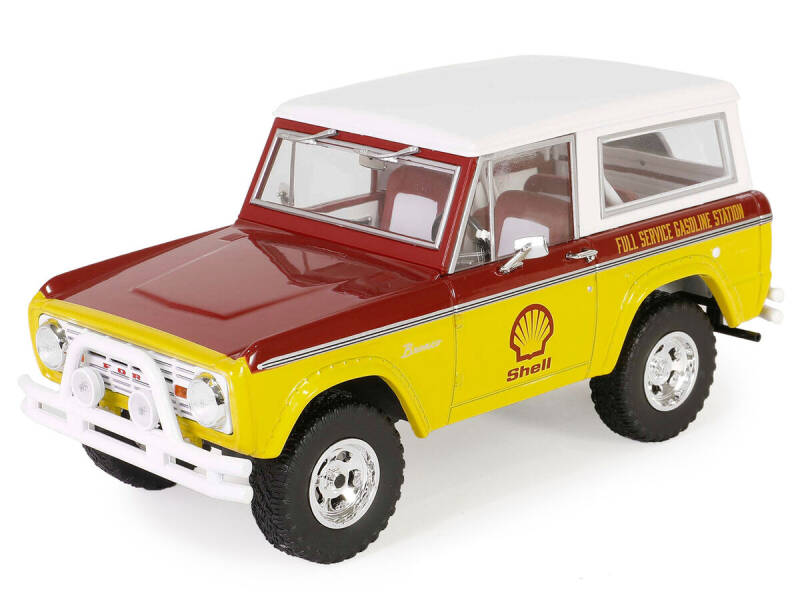 Brinic Modelcars Greenlight Ford Bronco - Shell oil - 1977