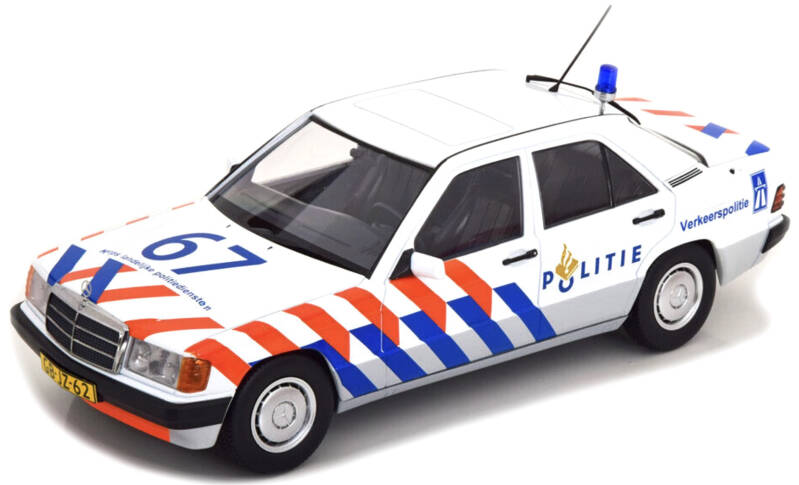 Brinic Modelcars Triple 9 Mercedes Benz 190 (W201) Politie NL