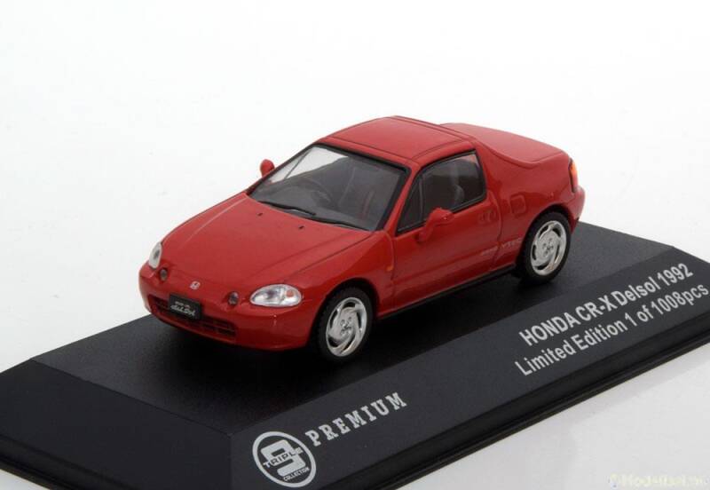 Brinic Modelcars Triple 9 Honda CR-X Delsol - 1992